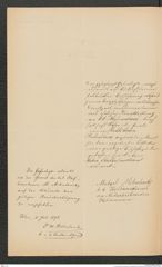 k.k. naturhistorisches Hofmuseum, Intendanzakten 1885-1896 (Hauer), Aktenzahl Z.410/1890, Seite 2